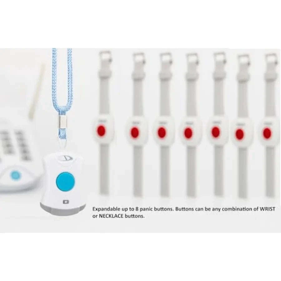 Medical Alert System for Elderly Home Use with Panic Button-United States / aspic
