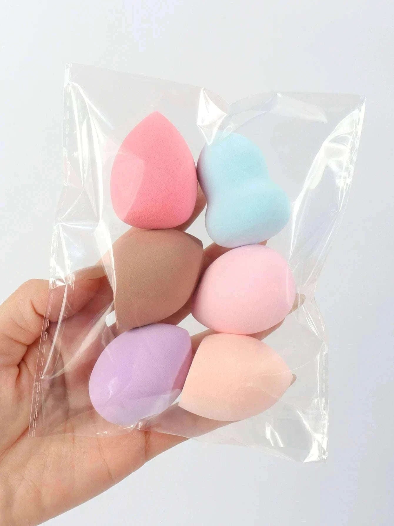 Medium Beauty Sponge Set for Smooth, Airbrushed Makeup-12Pcs