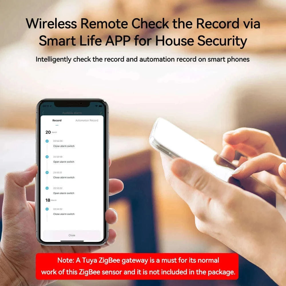 Meian Tuya ZigBee 100dB Wireless Smart Siren Alarm-AU Plug