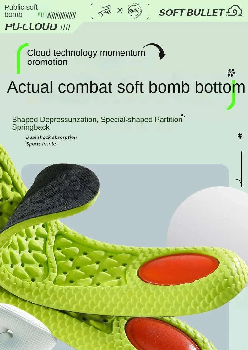Memory Foam Insoles with Arch Support (Men & Women)-EU43-44(270mm / China Mainland