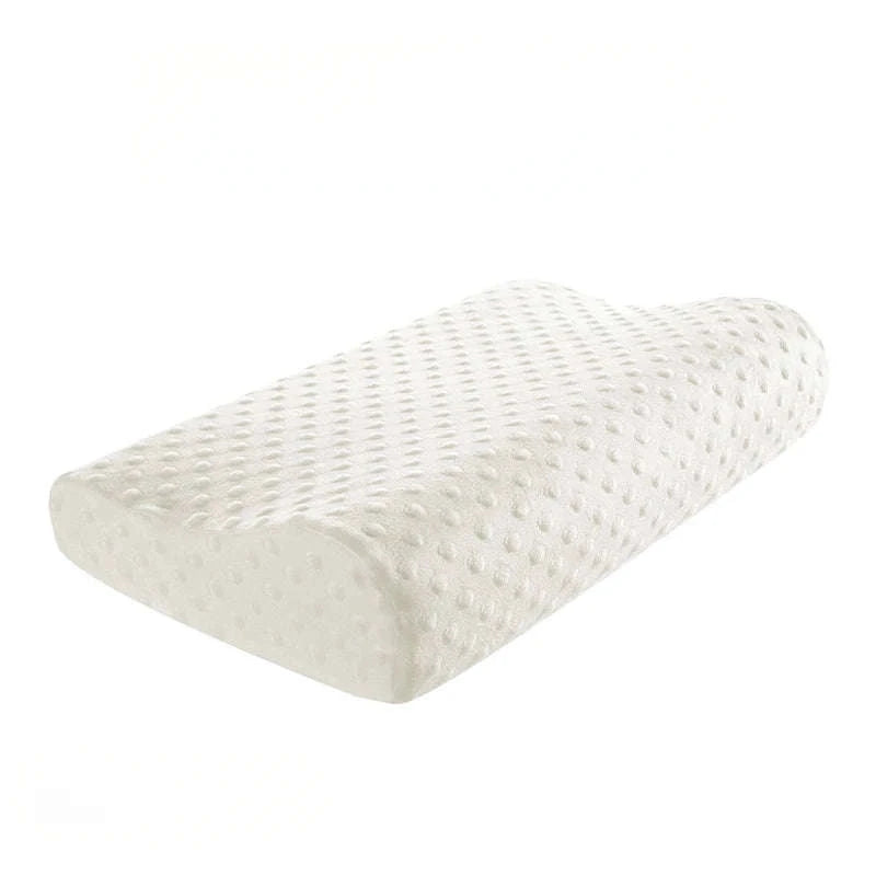 Memory Foam Maternity Pillow for Neck Support-Hexagon White / 50x30x10cm