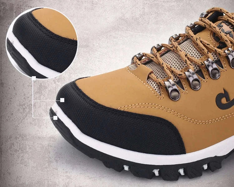 Men Casual Running Shoes Breathable Athletic Sneakers-DL-692-Tu yellow / 48