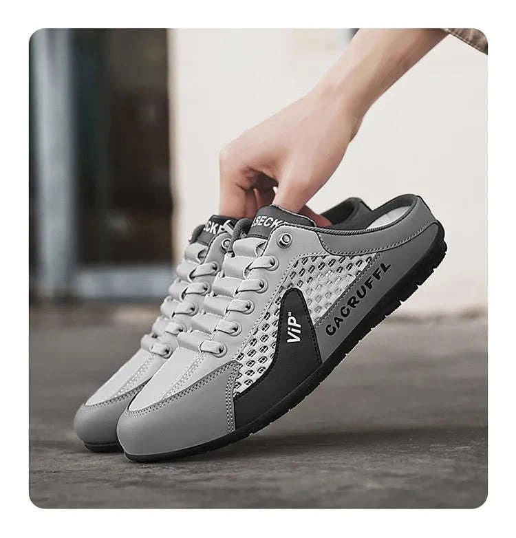 Men's Casual Slip-On Shoes-green / 46