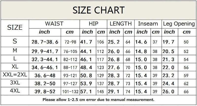 Men’s Cotton Cargo Shorts with 7 Pockets and Loose Fit-black / M / United States