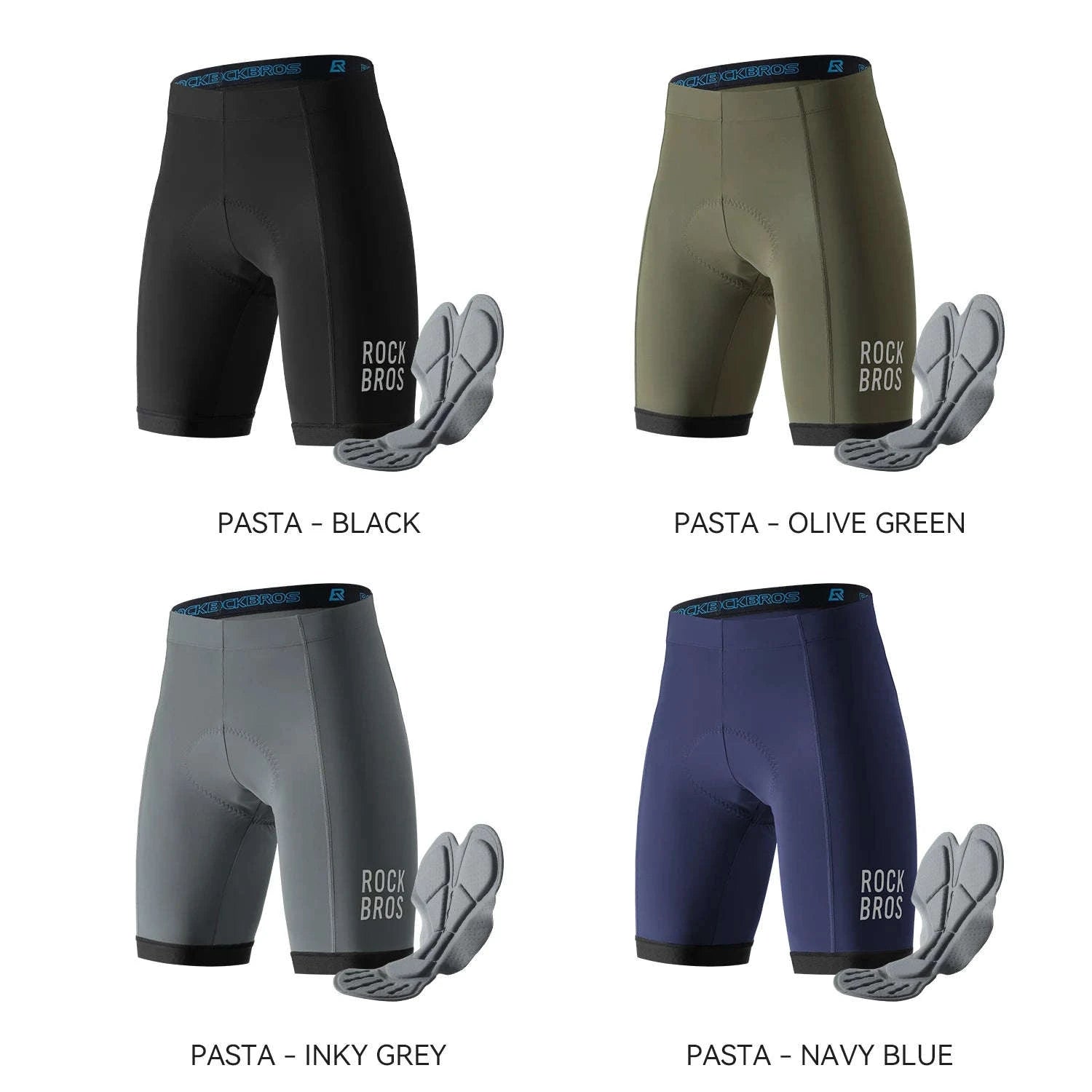 Men’s Cycling Shorts Breathable Stretch MTB Riding Shorts-YDDK001-2 / Asian XXL(EUR XL)