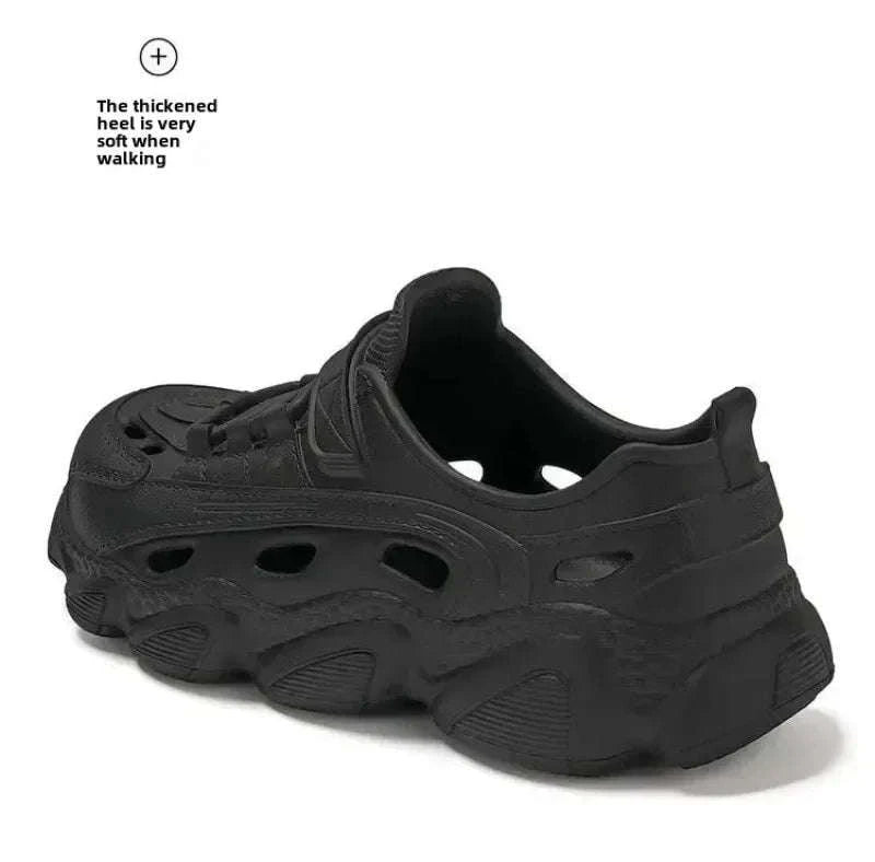 Men's EVA Sandals Anti-Slip Thick Sole Casual Clogs-Khaki / 44-45
