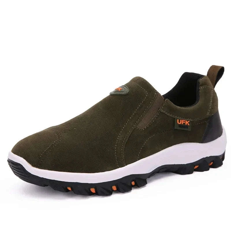 Men's Large Size Outdoor Sports Shoes-005-black / 48