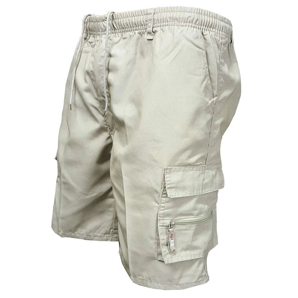 Men's Multi-Pocket Casual Shorts-4 / United States / M