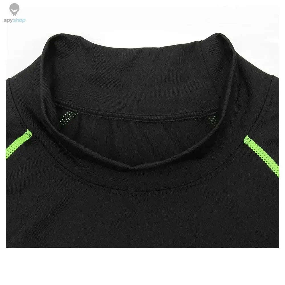 Men's Quick Dry Compression Shirt for Training Support-Gray / M