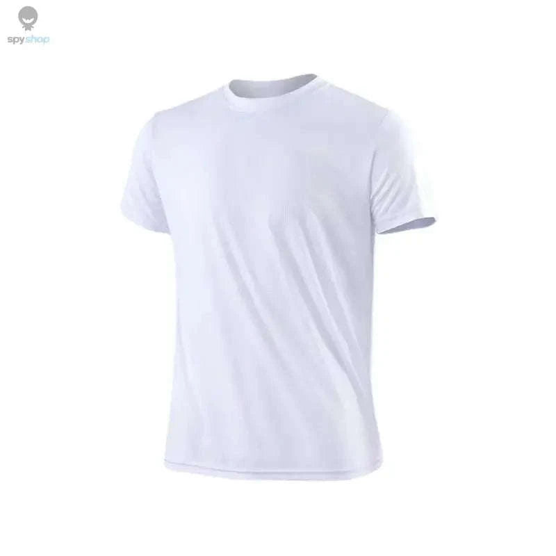 Men's Quick Dry Gym T-Shirt-GRAY / L