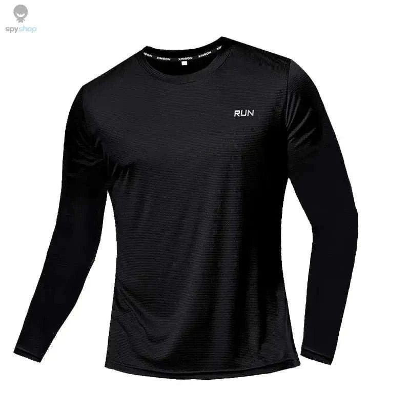 Men's Quick-Dry Ice Silk T-Shirt for Training and Outdoor Wear-Purple / Asian size 5XL / CHINA