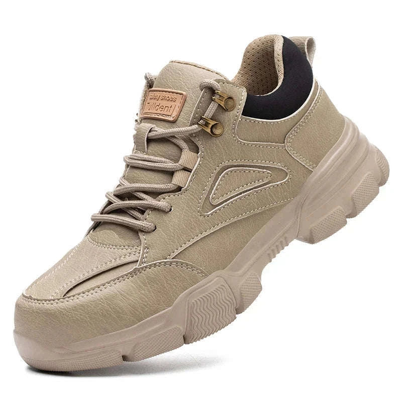 Men's Steel Toe Safety Boots for Worksite Protection-safety shoes / 41