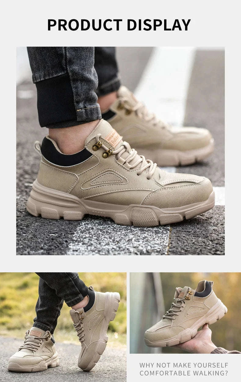 Men's Steel Toe Safety Boots-safety shoes / 41