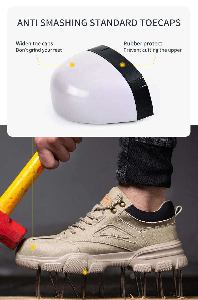 Men's Steel Toe Safety Boots-safety shoes / 41