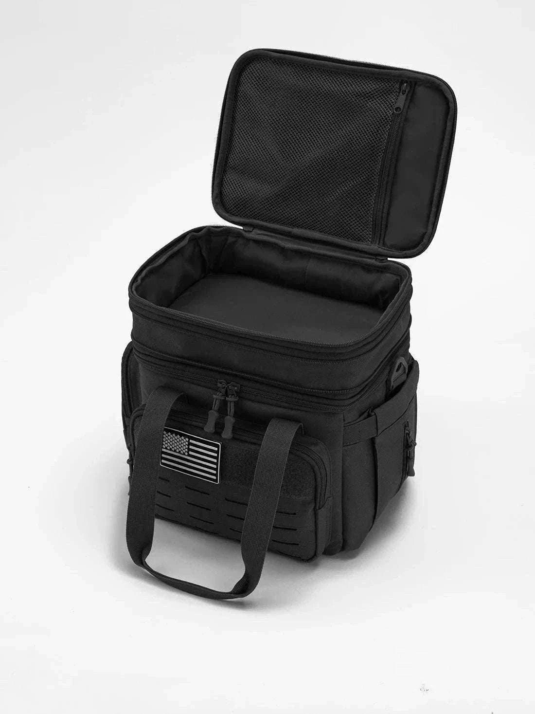 Men's Tactical Expandable Insulated Cooler Bag 18L Leak Proof Lunch Bag-army green / Poland