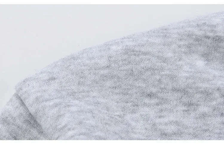 Men's Thermal T-Shirt Fleece-Lined Long-Sleeve Base Layer-Light Grey / 2XL 65-75KG