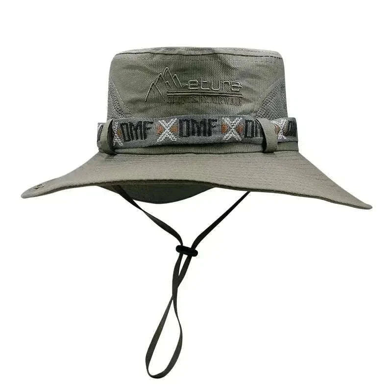 Men's UV Protection Bucket Hat-One Size / Khaki