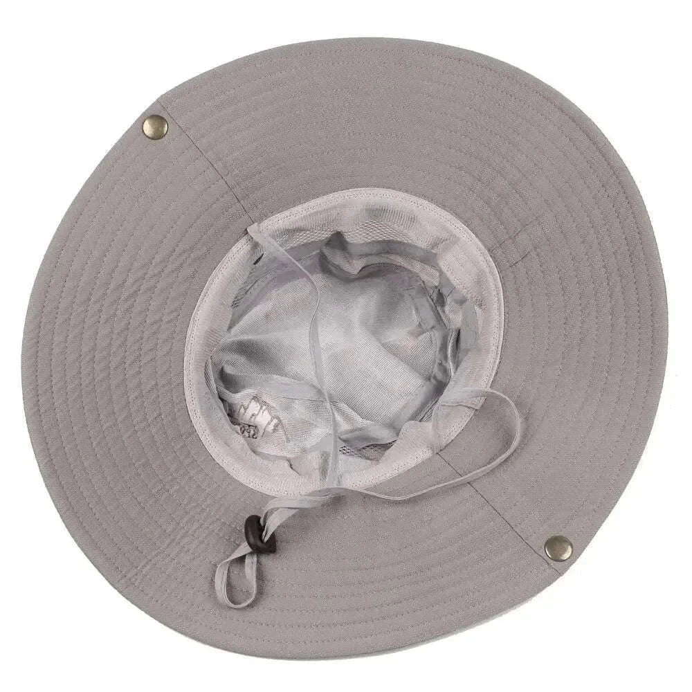Men's UV Protection Bucket Hat-One Size / Khaki