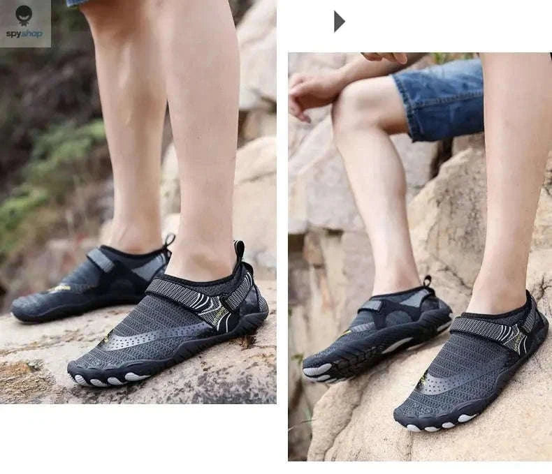 Men's Water Wading Shoes for Steady Grip and Wet Comfort-gray / 46
