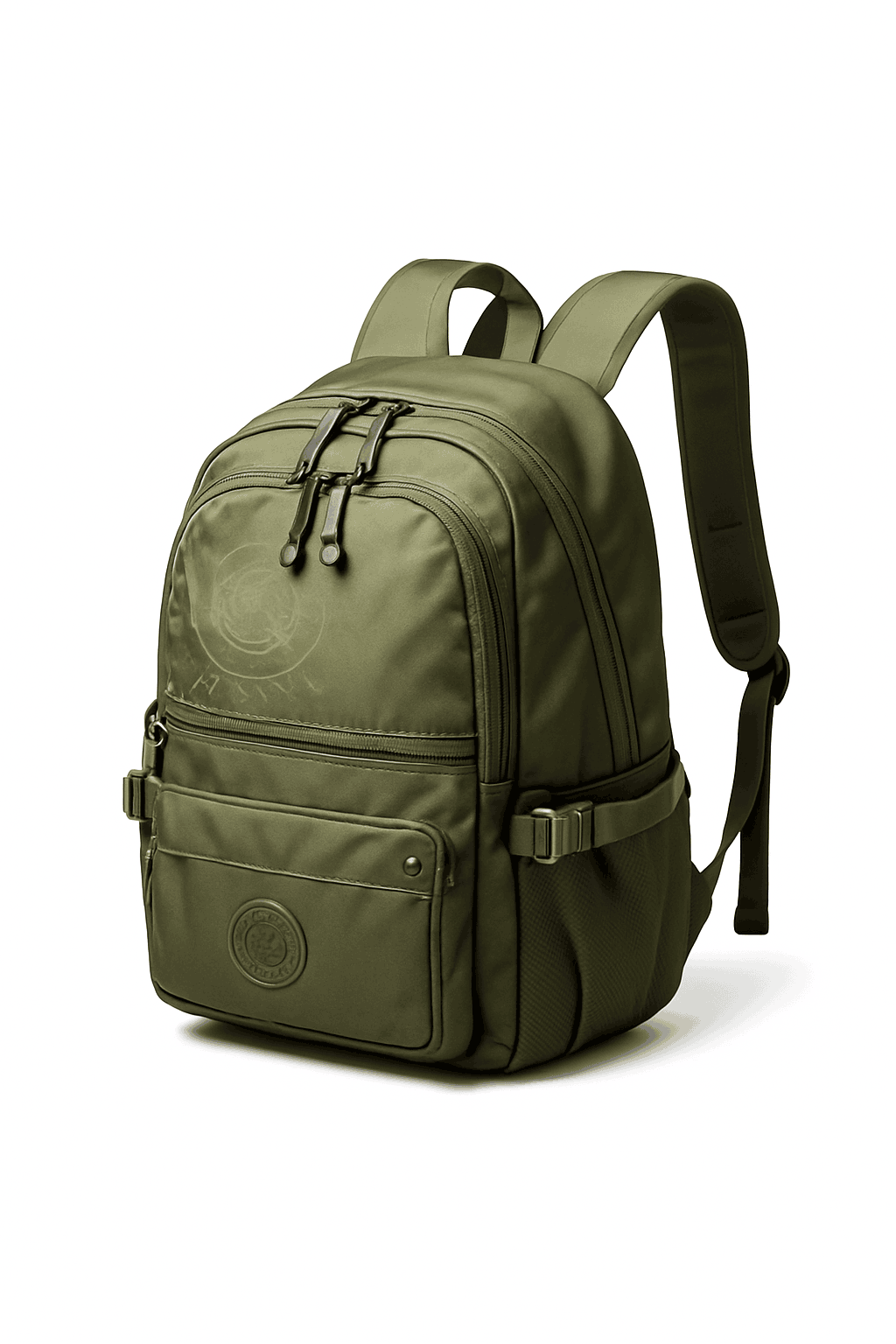 Men's Waterproof Travel Backpack with Multi-Pocket Storage-Grey(Large)