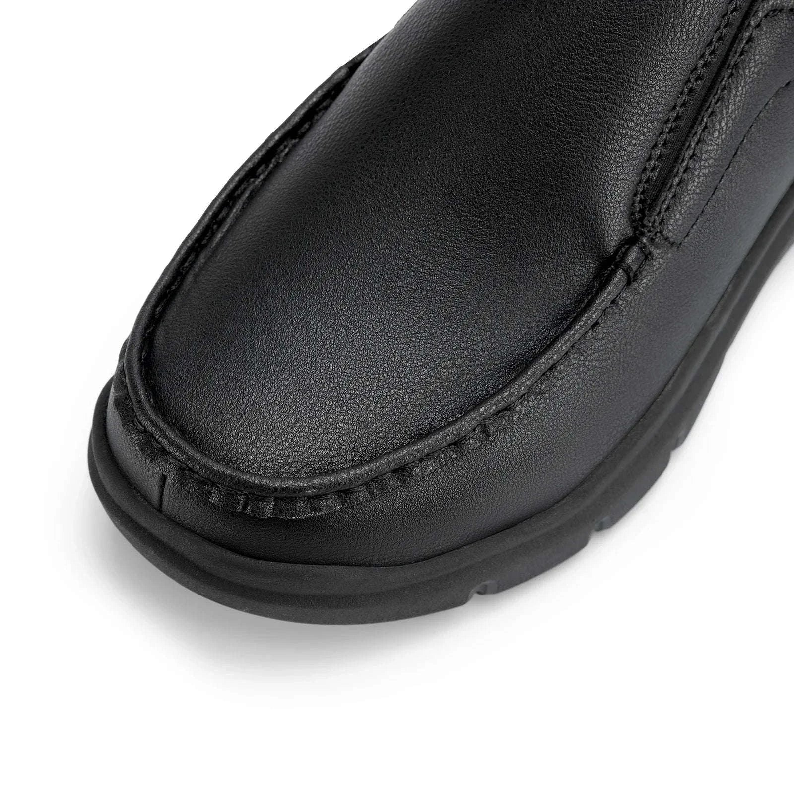 Men's Wide Width Slip-On Casual Shoes with Arch Support-D brown / 44.5