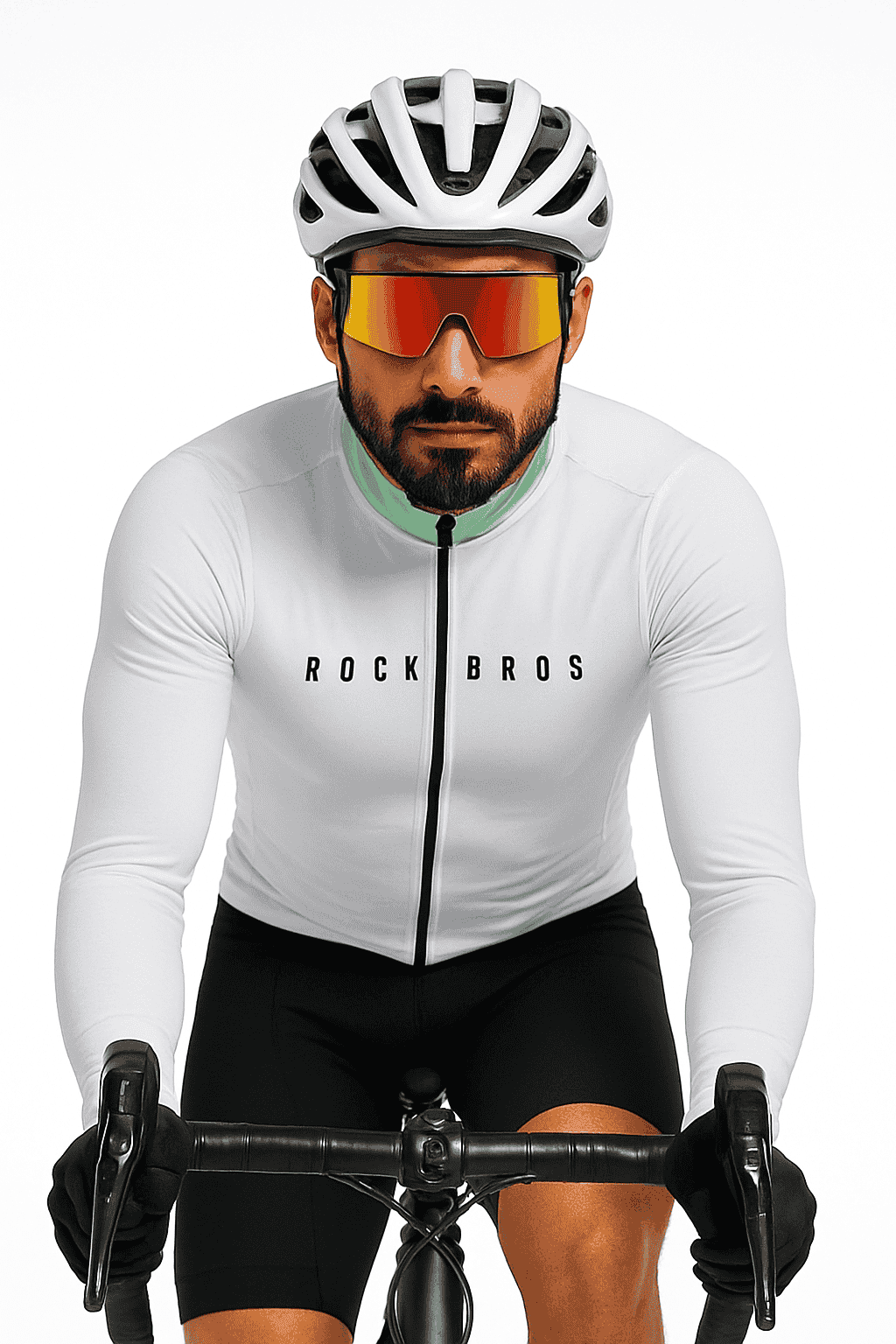 Men’s Windproof Thermal Cycling Jersey for Cold Weather Riding-WOMEN-B / Asian XS(EUR XXS)