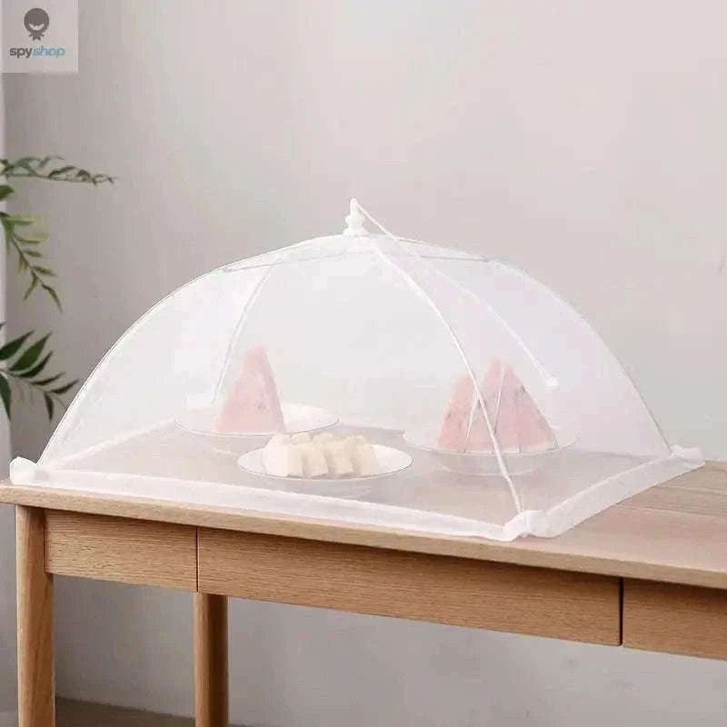 Mesh Food Cover for Pest-Free Indoor and Outdoor Meals-WHITE-3PCS / 43x43x22cm