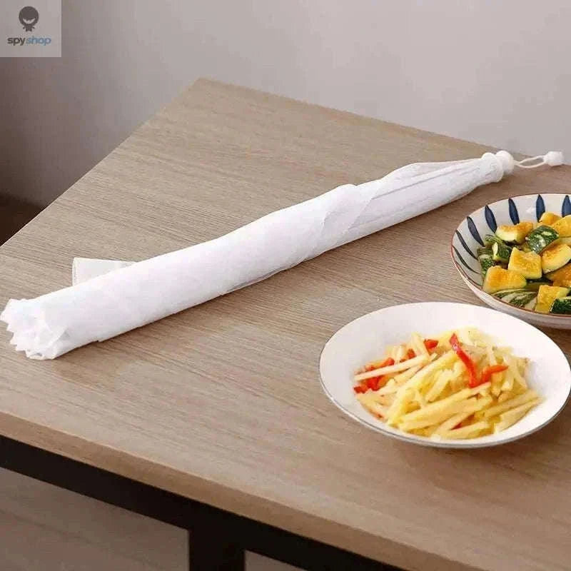 Mesh Food Cover for Pest-Free Indoor and Outdoor Meals-WHITE-3PCS / 43x43x22cm