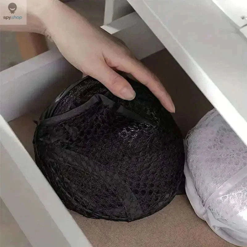 Mesh Pop-Up Laundry Basket – Foldable Breathable Storage-2pcs