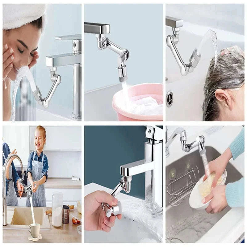 Metal 1080° Rotation Faucet Sprayer Head for Easier Washing-1080 Degree Single
