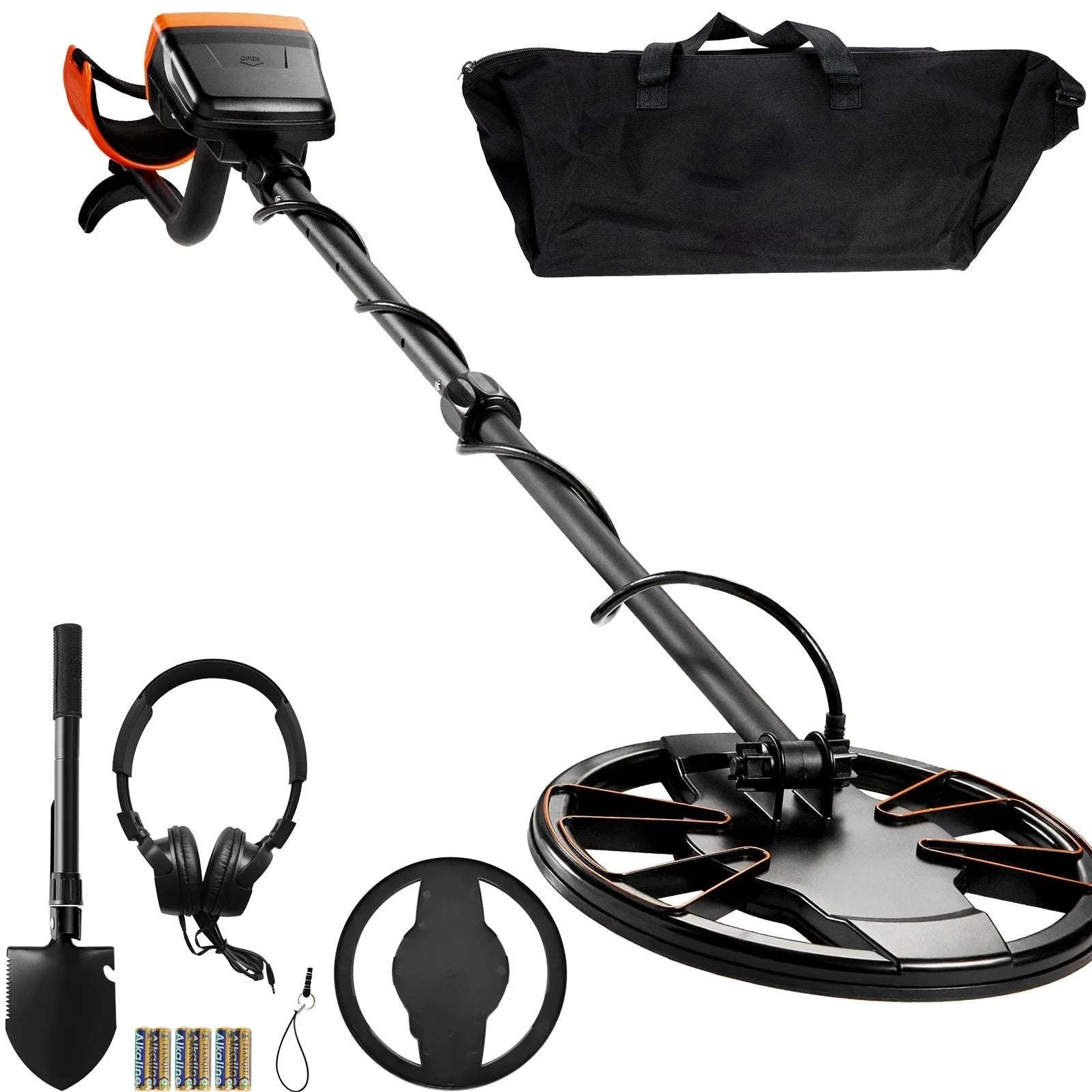 Metal Detector with 10" Waterproof Coil, LCD & 7 Detection Modes-10 Inch Search Coil / United States