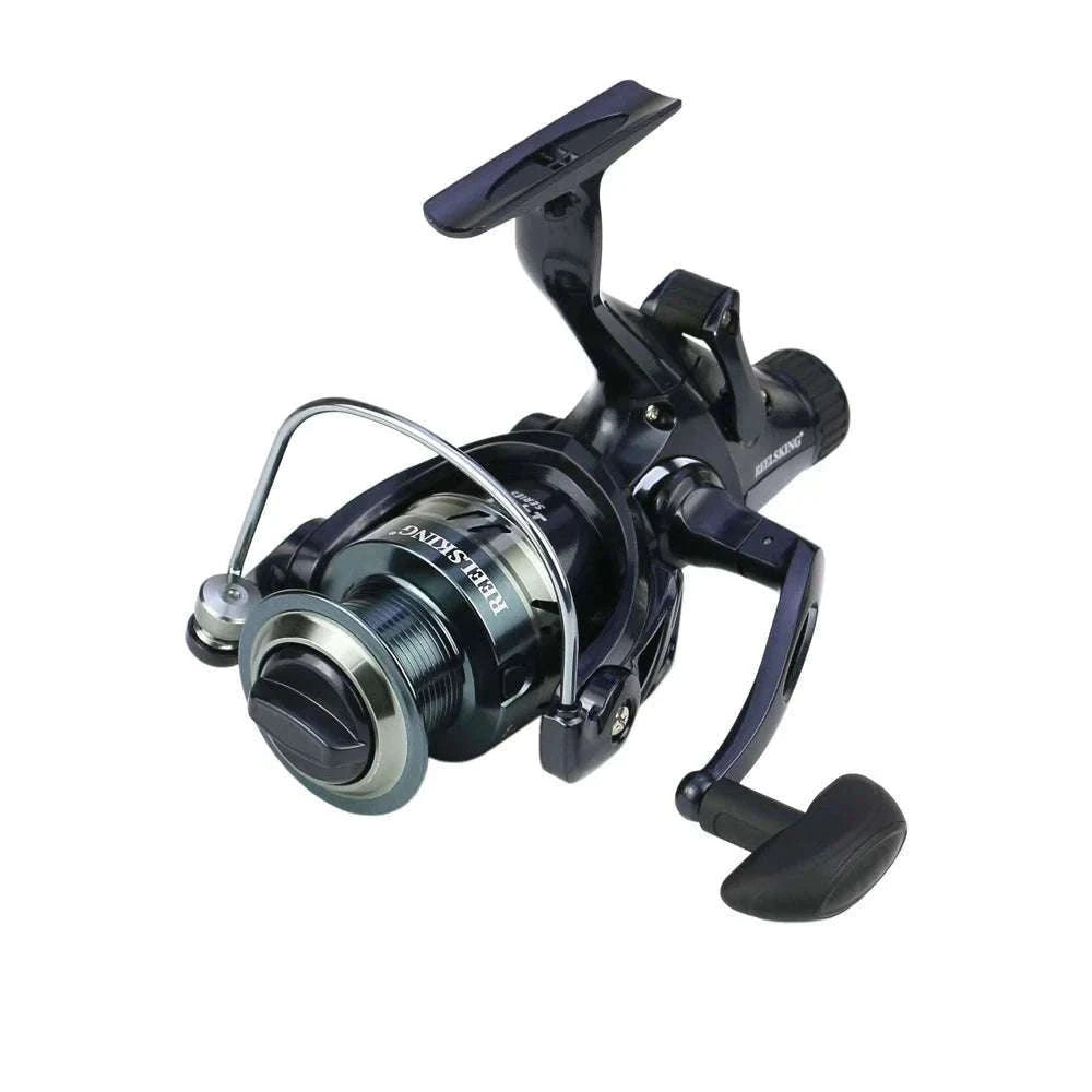 Metal Spinning Fishing Reel with Dual Brake System for Carp & Saltwater-4000 Series