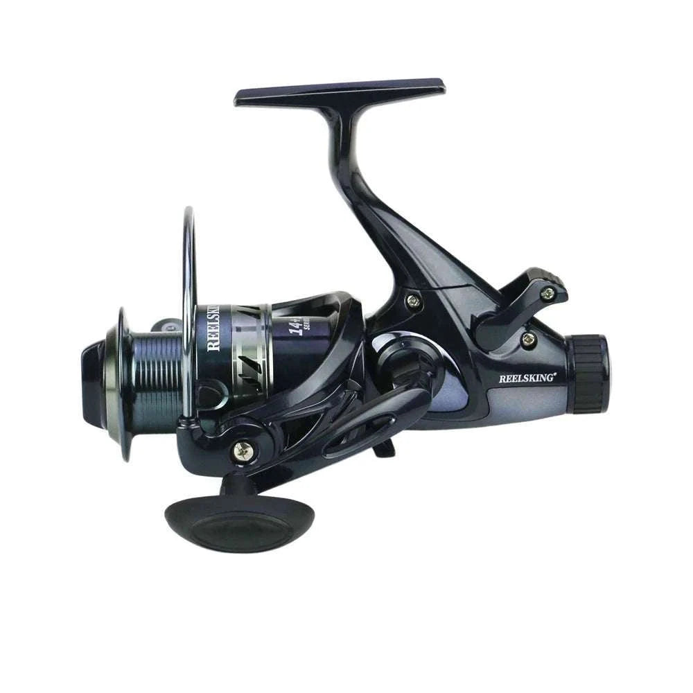 Metal Spinning Fishing Reel with Dual Brake System for Carp & Saltwater-4000 Series