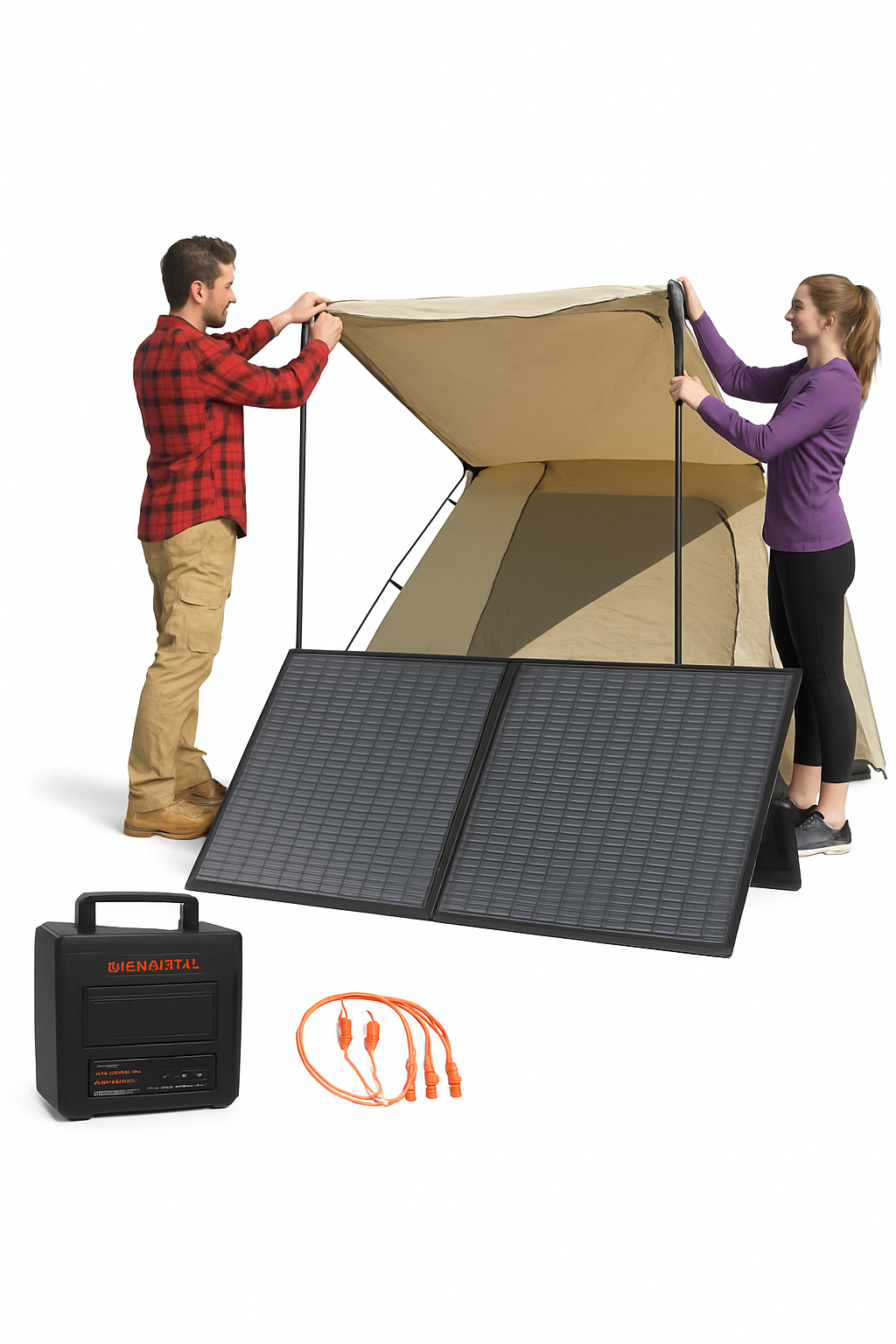 110W Portable Foldable Solar Panel 20V Waterproof