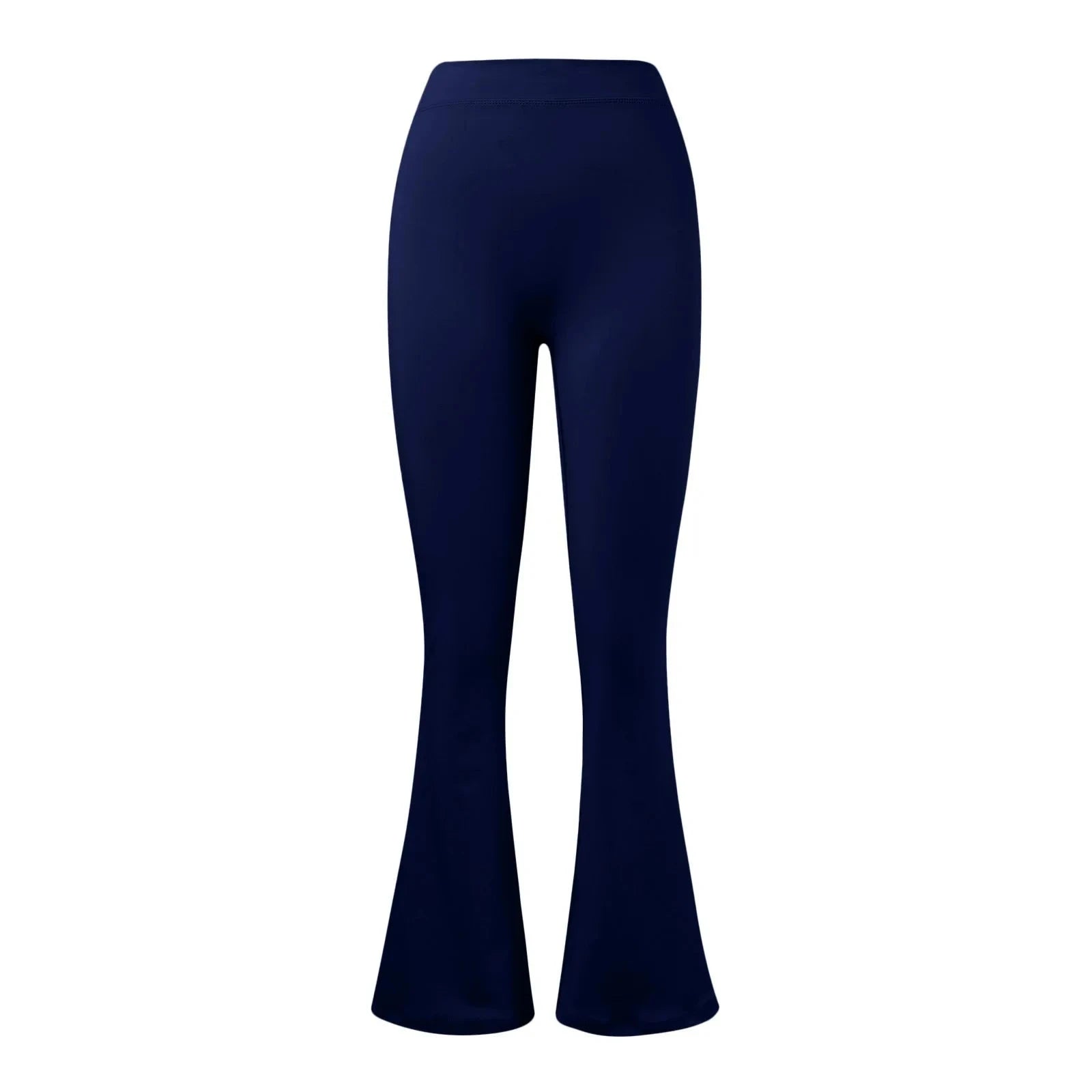 Micro Horn Leggings with V-Back Shaping and Flare Fit-GRAY / S
