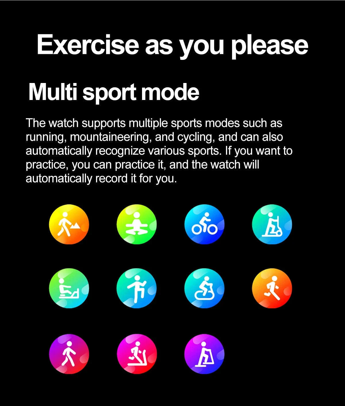 Micro Physical Examination Smart Watch for Men-Black Steel B 2A / AI Health report