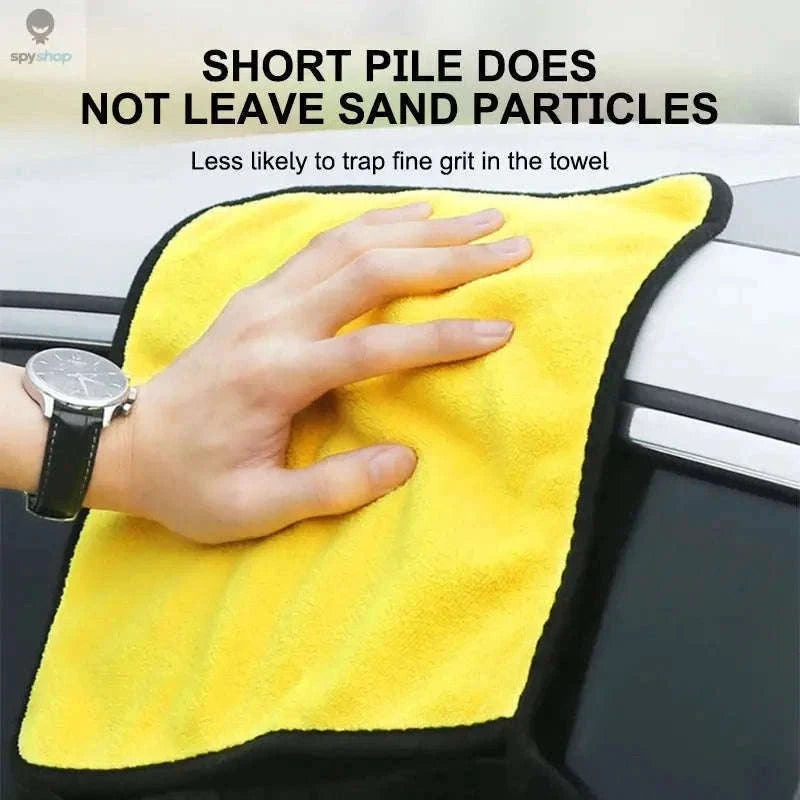 Microfiber Car Wash Towel for Fast, Scratch-Free Drying-160x60CM