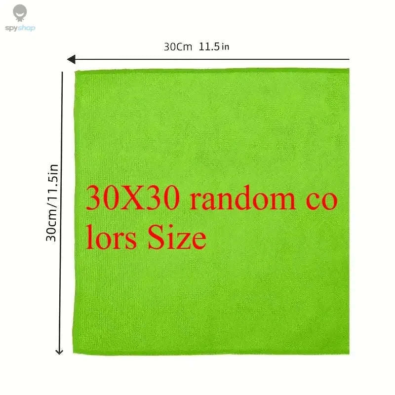 Microfiber Kitchen Towel Set – Ultra-Absorbent, Soft, Stain-Removing Cleaning Cloths-10pcs 17X25 random