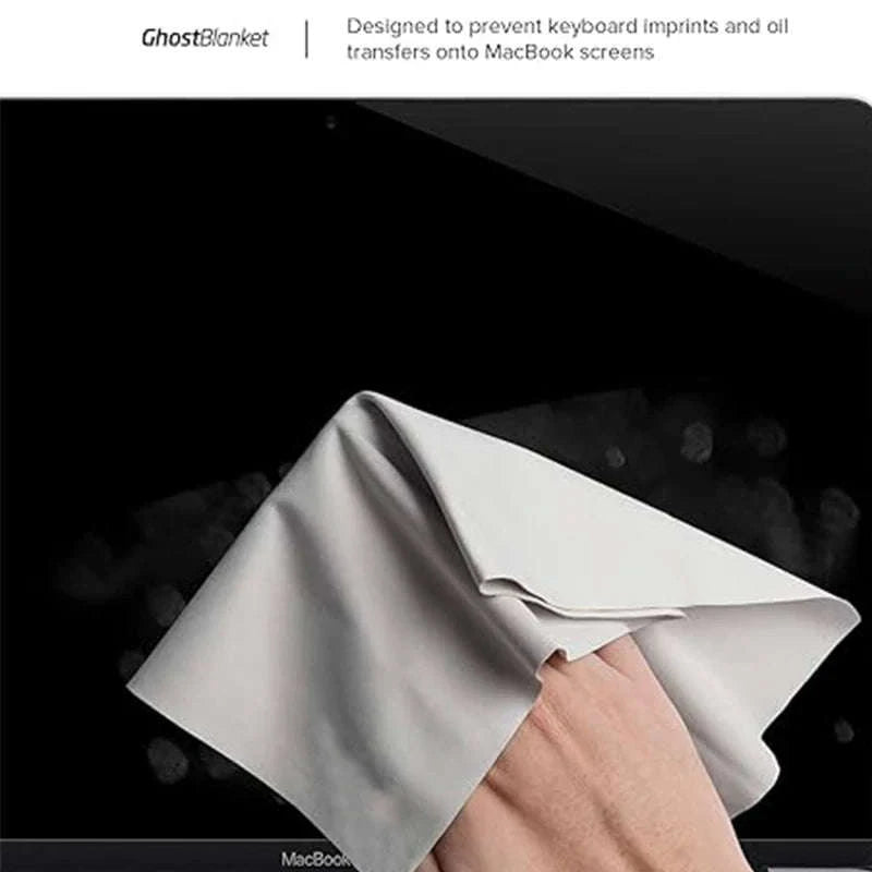 Microfiber Laptop Keyboard Cover and Cleaning Cloth-13-14inches