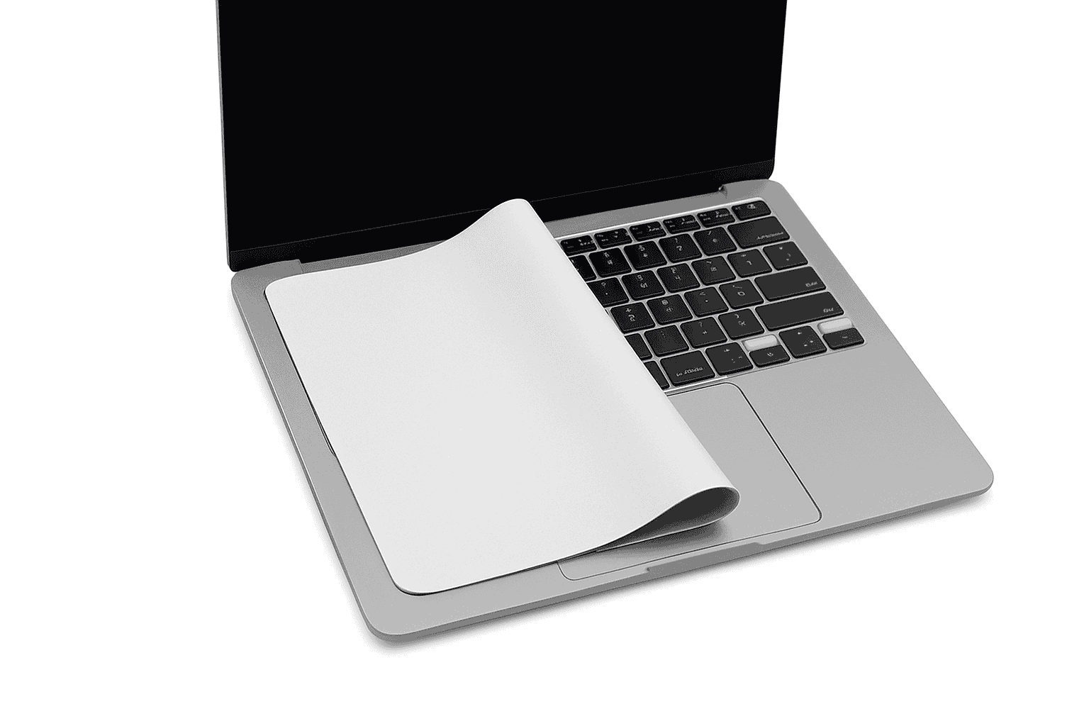 Microfiber Laptop Keyboard Cover and Cleaning Cloth for MacBook-13-14inches
