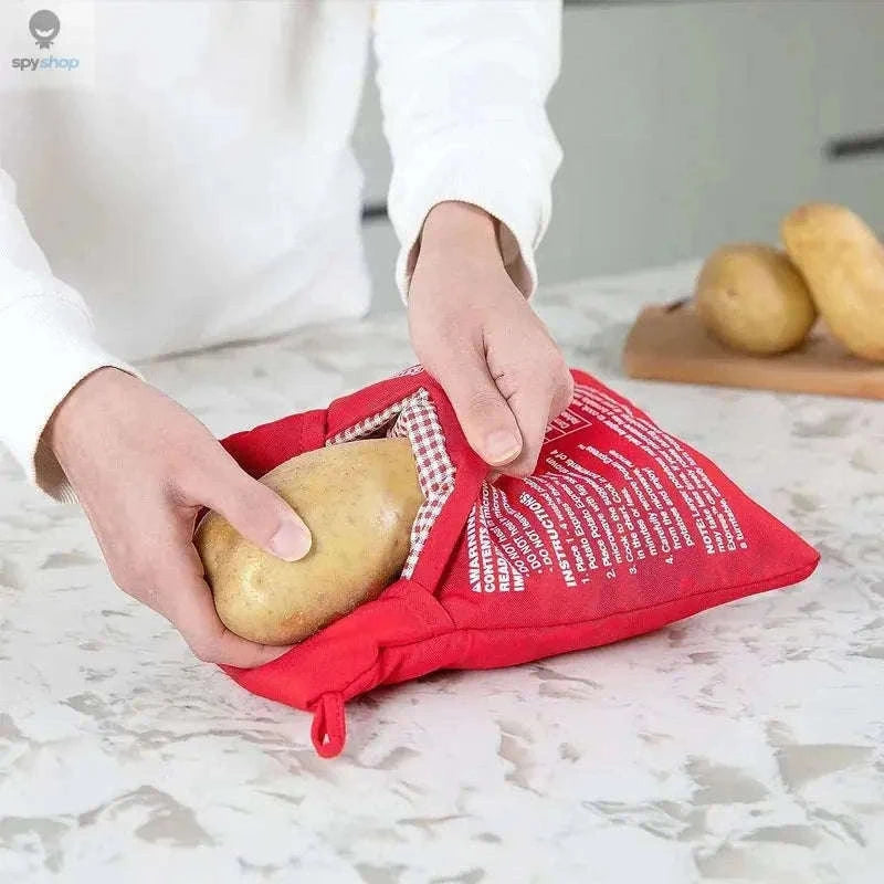 Microwave Potato Bag for Fast, Fluffy Potatoes at Home-2Pcs