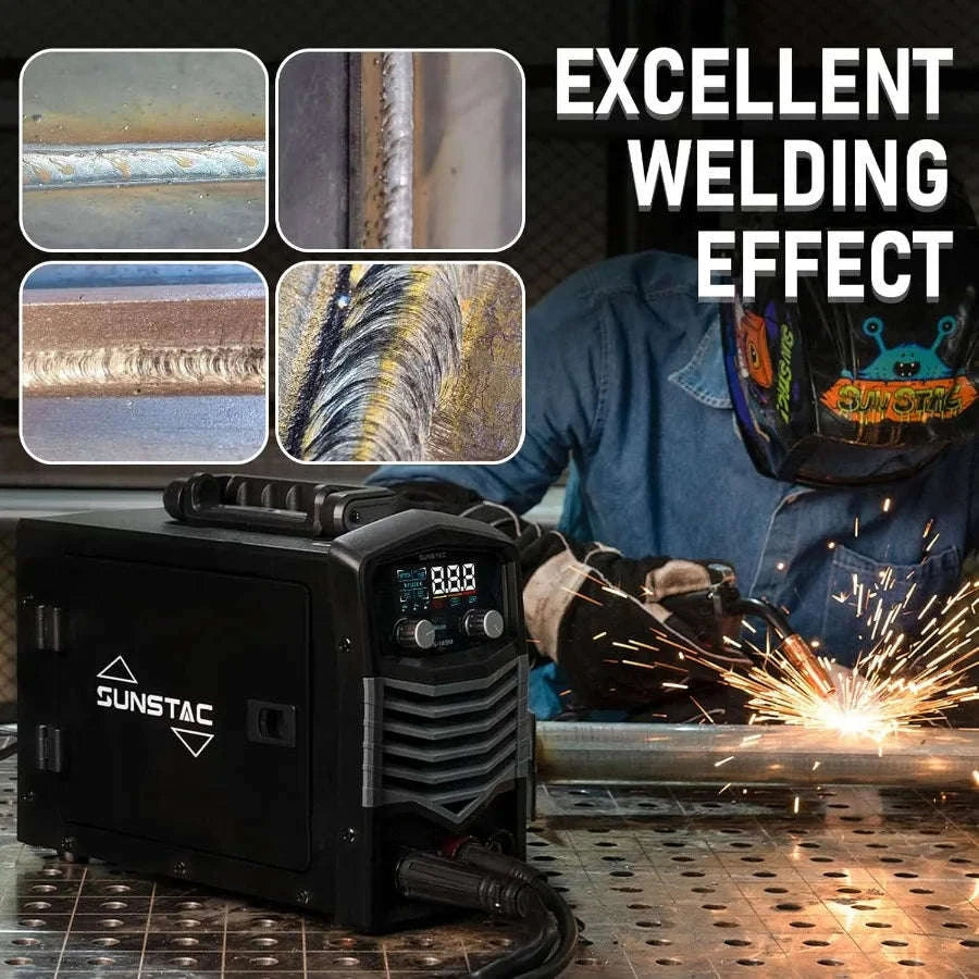 MIG Welder 140A 110V 3‑in‑1 Welding Machine-United States