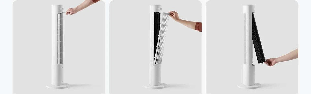 MIJIA Smart Tower Fan 2 with 150° Oscillation & App Control-Tower Fan 2nd / US