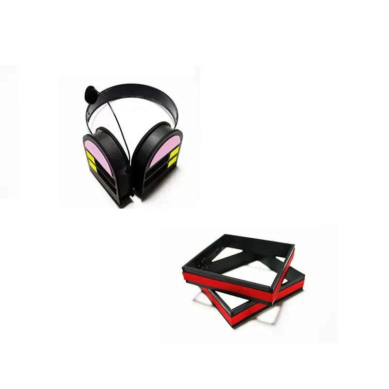 Miku Cosplay Full Set Silver Leather Fabric Costume-Wig Only / M