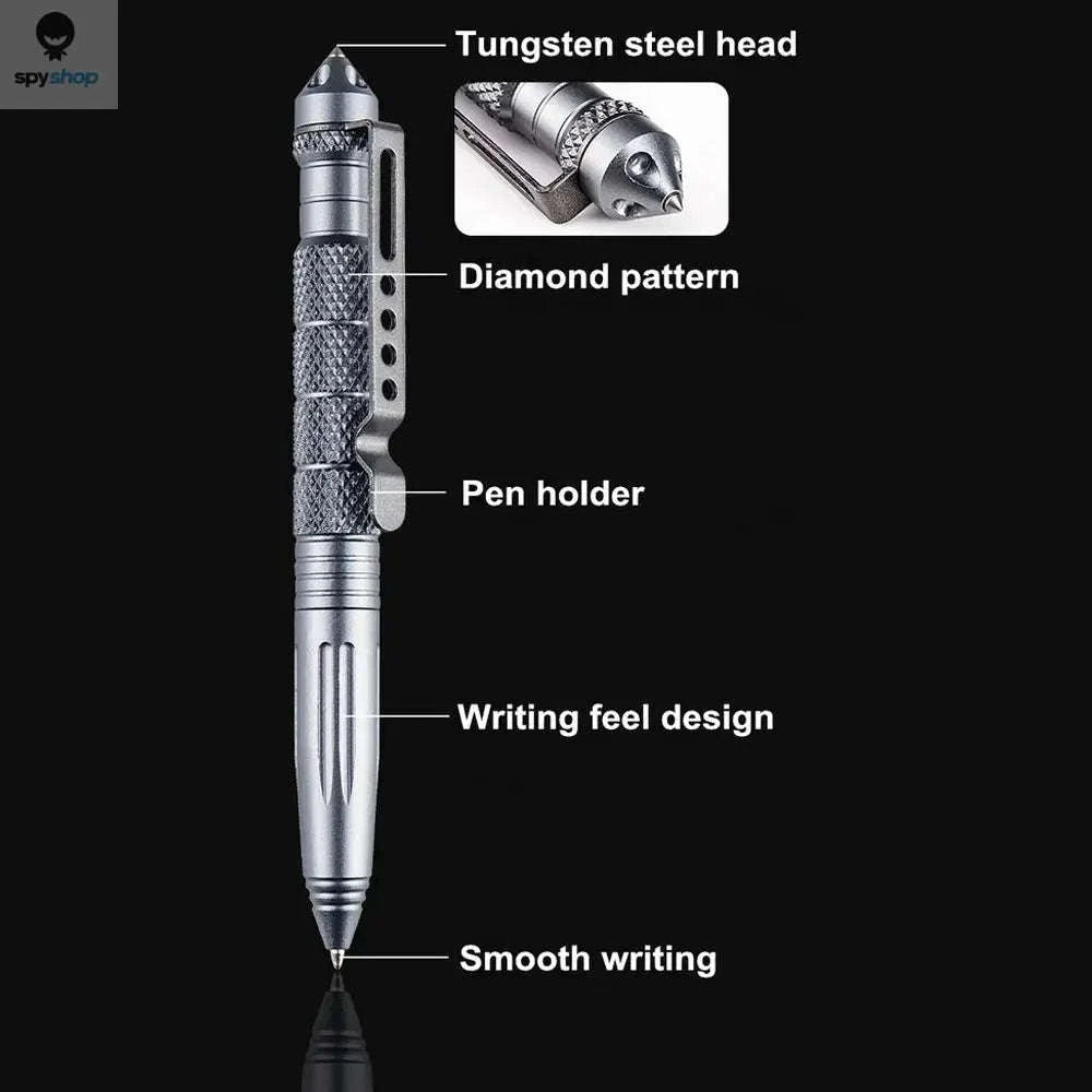 Military Tactical Pen – Multifunction Survival Tool for Writing and Emergencies-Gold