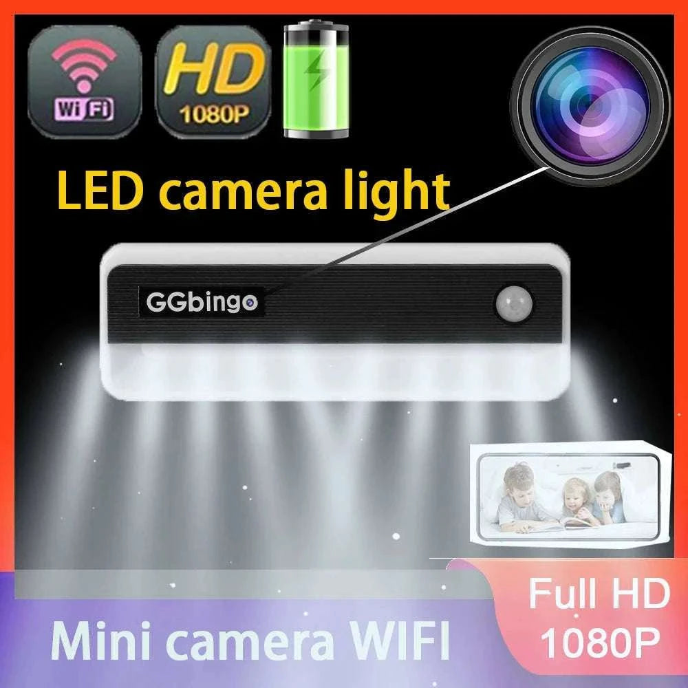 Mini 1080P HD Security Camera with Night Vision & Motion Detection-