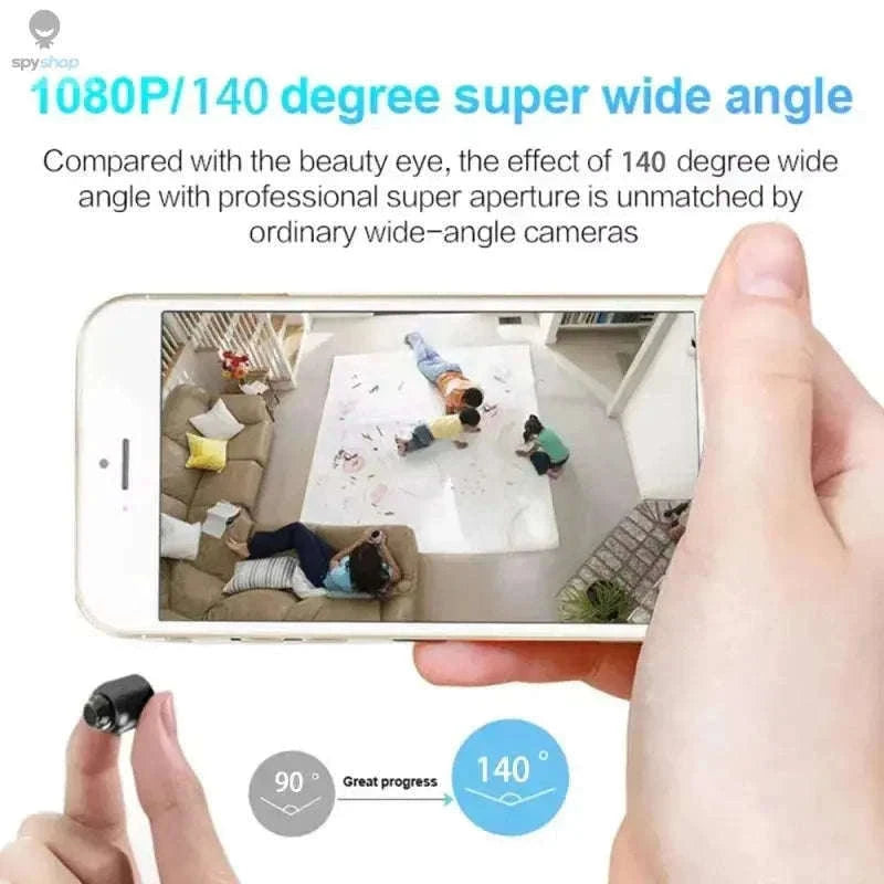 Mini 1080P Security Camera with Night Vision and WiFi-X5 Only camera