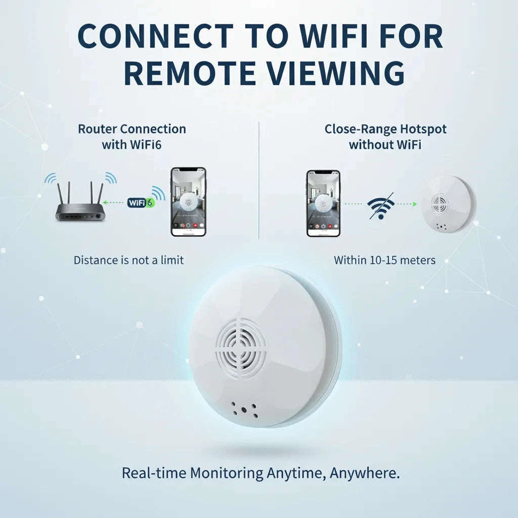 Mini 1080P WiFi Security Camera with Motion Detection & Remote View-With 16GB SD Card / United States