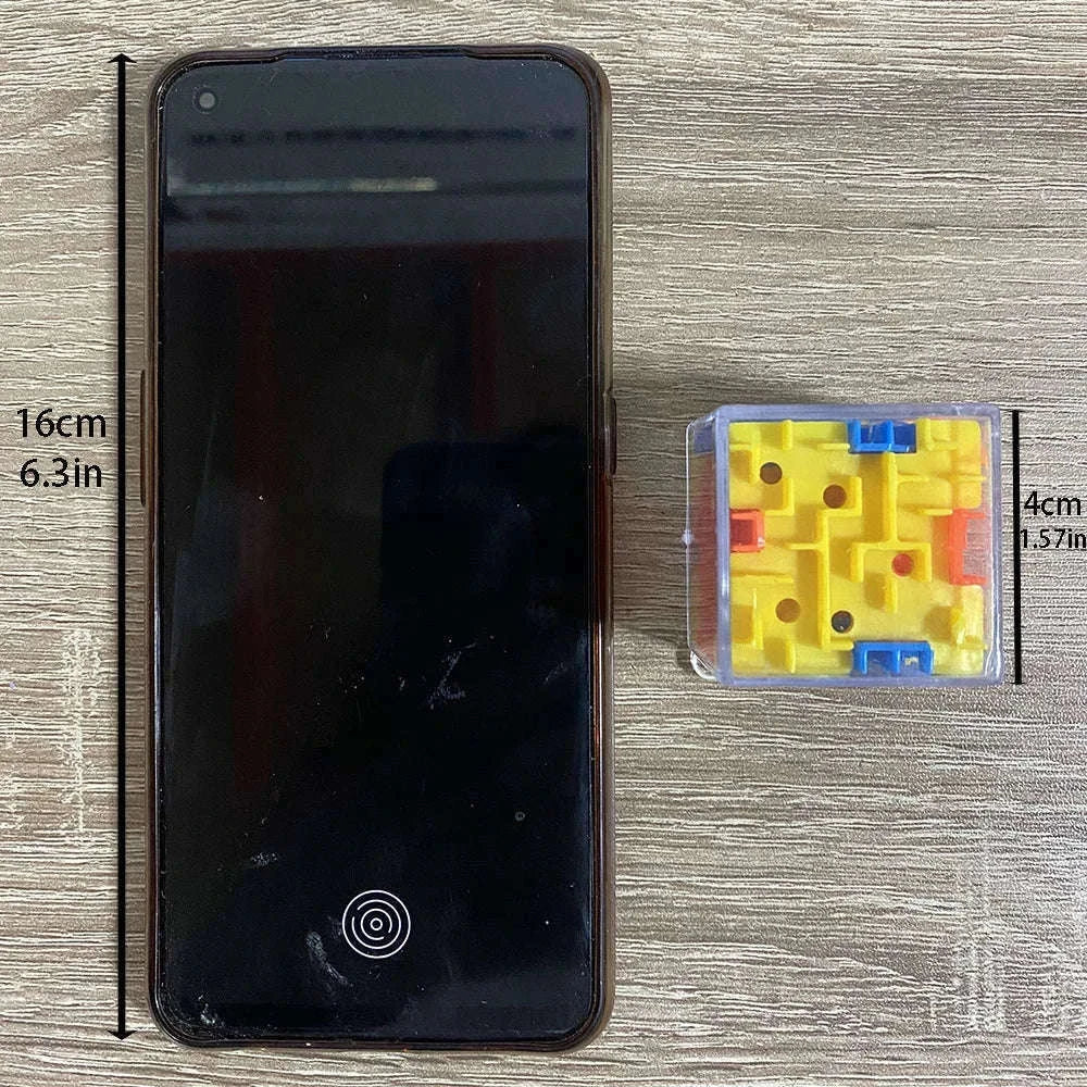 Mini 3D Maze Magic Cube Puzzle for Focused Screen-Free Play-1Pcs