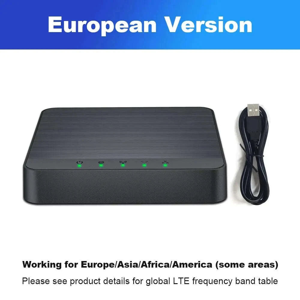 Mini 4G LTE WiFi Router with SIM Card Support-European regulations / China Mainland / 4G LET Router